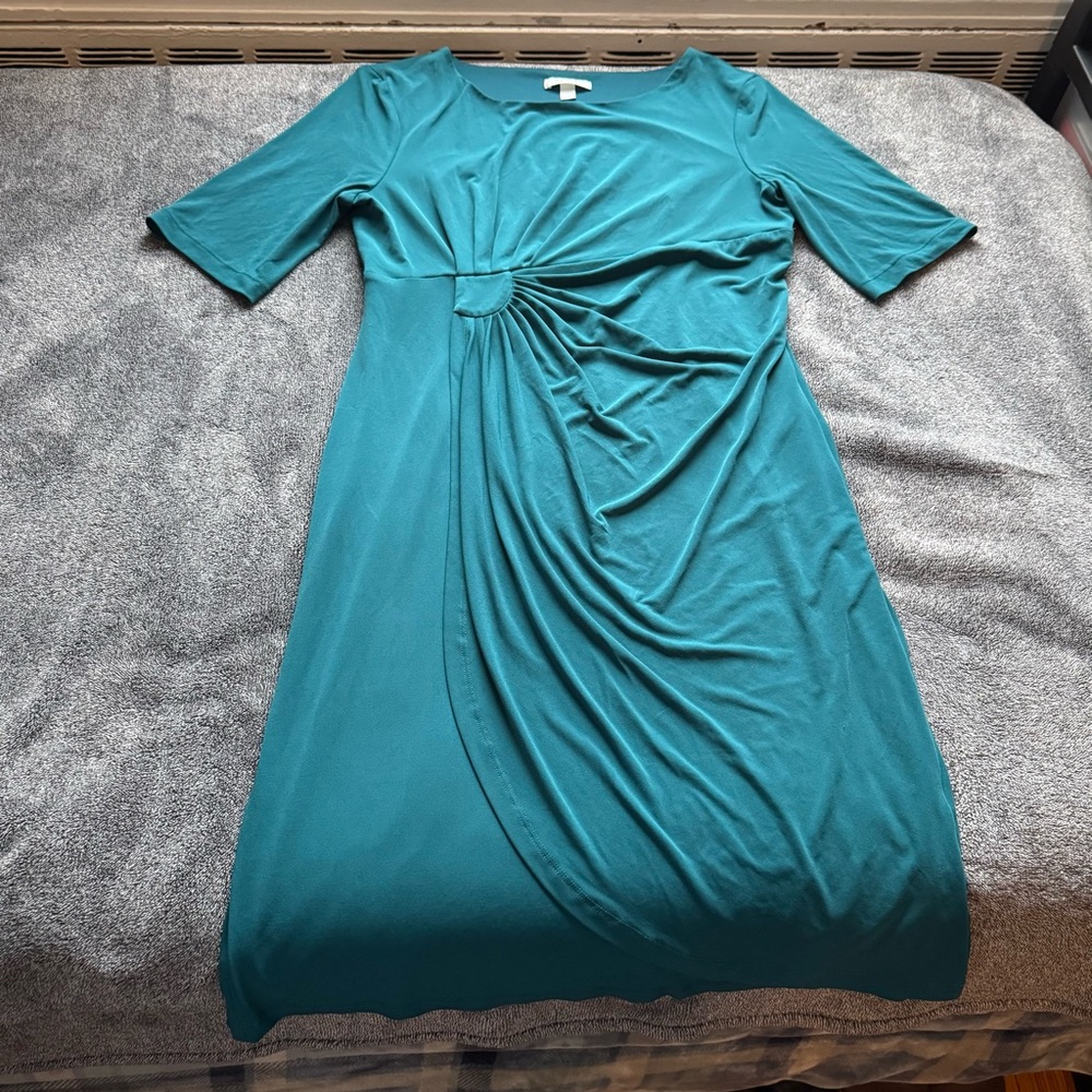 Elegant Teal Dress
